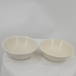 Pfaltzgraff Vintage Tea Rose No Print 6" Cereal Soup Bowls Set of 2